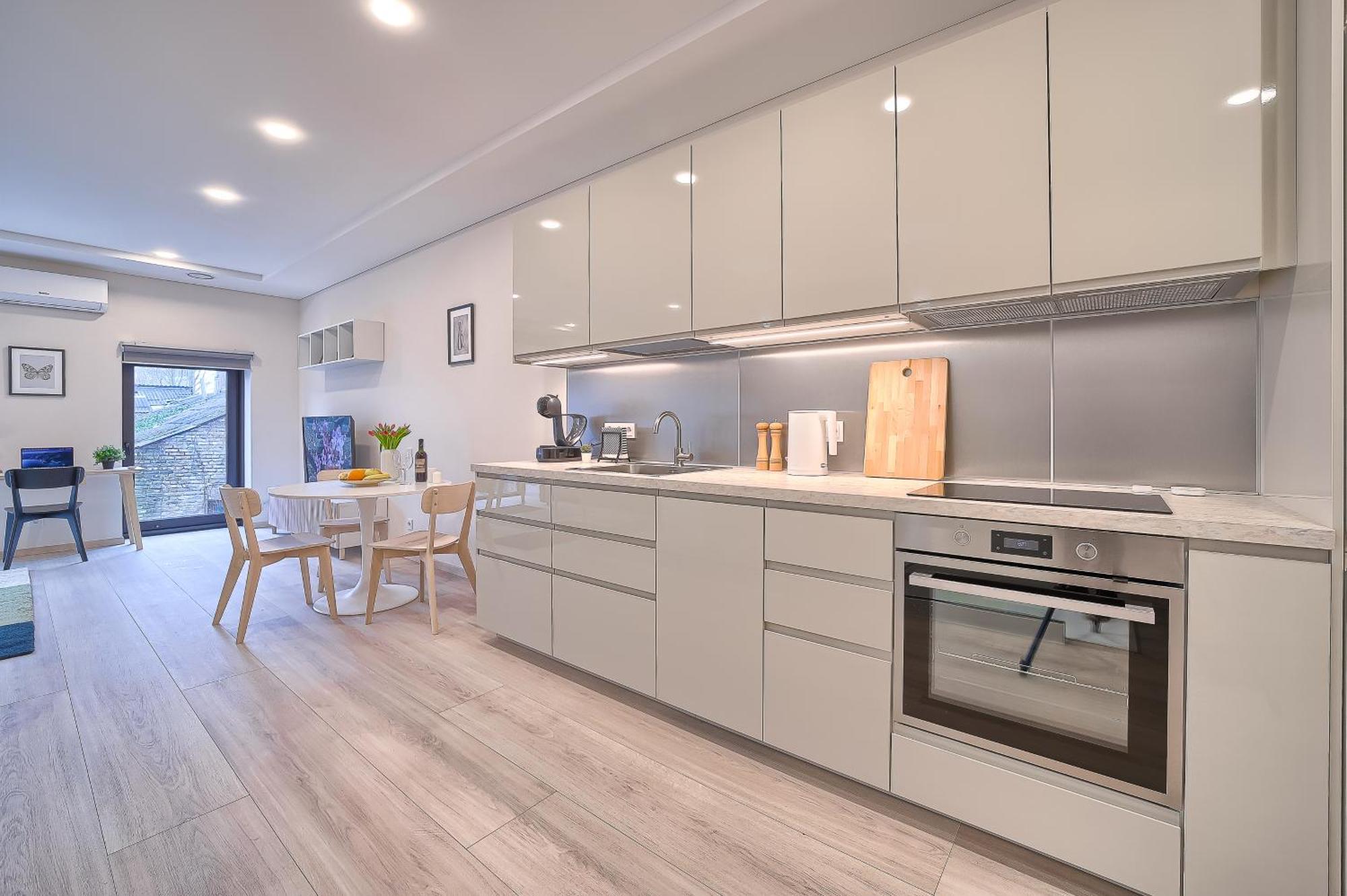 Business-Class Apartments 2 X Free Parking X Self Check In 24X7 Вильнюс Экстерьер фото